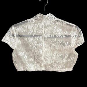 SHEIN Women's White Crop-top